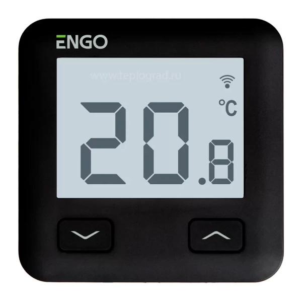 Комнатный термостат Engo E10B230 электронный Wi-Fi черный