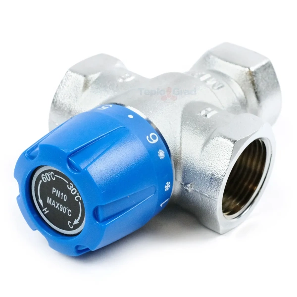 Термостатический смесительный клапан Zeissler TMV811-03 3/4 с антиожоговой функцией