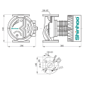 Циркуляционный насос Shinhoo MEGA S 65-12F