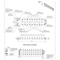 Балансировочный коллектор Gidruss BM-150-11DU (до 150 кВт, подкл. котла G 1 1/2, 5+5 контуров G 1)