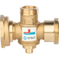 Термостатический смесительный клапан Stout G 1 1/2M-G 1 1/2F-G 1M 60°С