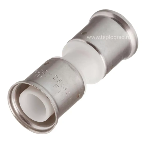 Пресс муфта Henco 26x26 белая