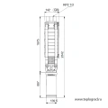 Скважинный насос Grundfos SP 17-23N 3x380 6" 12C01923