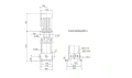 Многоступенчатый вертикальный насос Grundfos CR10-04 A-A-A-V-HQQV 1x220/240 50 HZ - 96500924