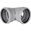 Тройник канализационный Stout 110x110/87° бесшумный