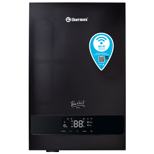 Электрический котел Thermex Boss 12 Wi-Fi (Black)