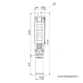 Скважинный насос Grundfos SP 17-48 3x380 6" 12A56948