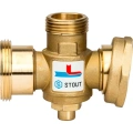 Термостатический смесительный клапан Stout G 1 1/2M-G 1 1/2F-G 1M 70°С