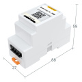 Адаптер Stout 0-10 В, DIN, RS485 (Modbus)
