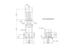 Многоступенчатый вертикальный насос Grundfos CR20-02 A-F-A-E-HQQE 1x220/240 50 HZ - 96500185