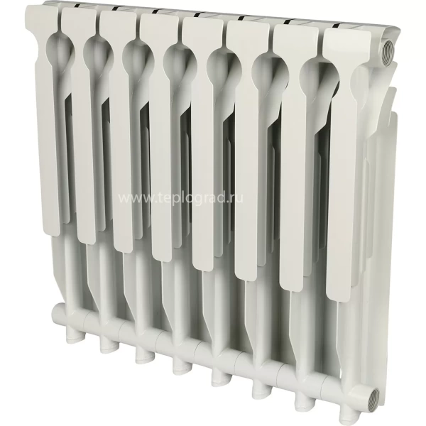 Алюминиевый радиатор Rommer Plus 500 8 секций