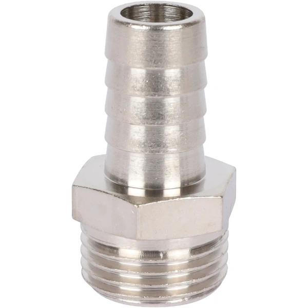 Штуцер 1/2x14 НР никелированный Stout