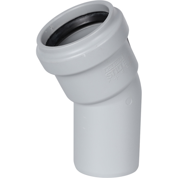 Отвод канализационный Stout 58x30° бесшумный