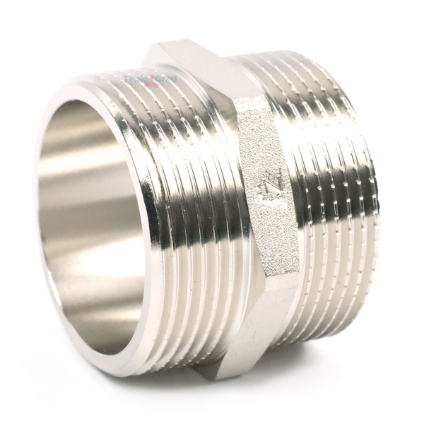 Ниппель 1 1/2 НН никелированный Zeissler