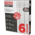 Биметаллический радиатор Rommer Profi Bm 500 6 секций