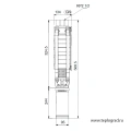 Скважинный насос Grundfos SP 17-1 3x380 4" 12A01901