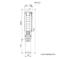 Скважинный насос Grundfos SP 17-11 3x380 4" 12AA1911