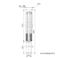 Скважинный насос Grundfos SP 77-8N 3x380 6" 16C16908