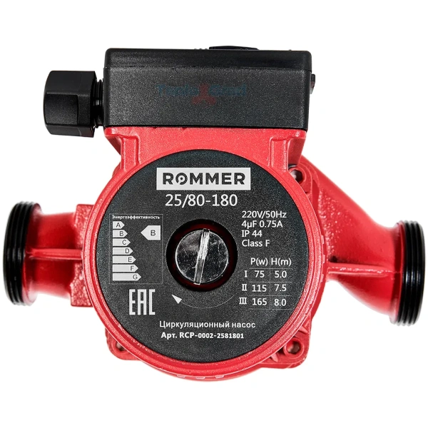 Циркуляционный насос Rommer RATE 25/80-180