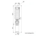 Скважинный насос Grundfos SP 17-43N 3x380 6" 12C56943