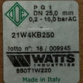 Соленоидный клапан Watts 850T 1 230V НЗ