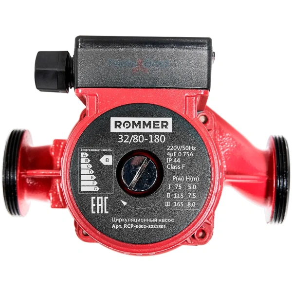 Циркуляционный насос Rommer RATE 32/80-180