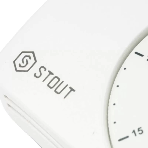 Комнатный термостат Stout WFHT-BASIC с светодиодом