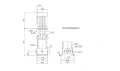 Многоступенчатый вертикальный насос Grundfos CR20-05 A-A-A-E-HQQE 3x400D 50 HZ - 96500522