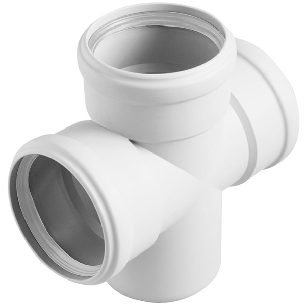 Крестовина одноплоскостная Valfex Prime 110x110x50x87° канализационная малошумная