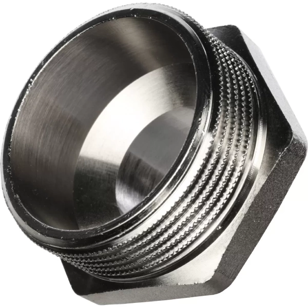 Ниппель переходной 1 1/2x1 НН никелированный Stout