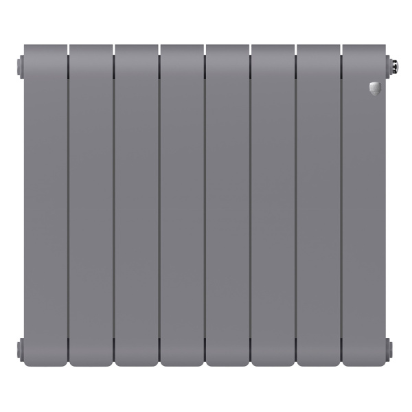 Биметаллический радиатор Royal Thermo Infinity 500 Silver Satin 8 секций