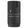 Термостатическая головка Royal Thermo Design М30x1,5 черная soft touch