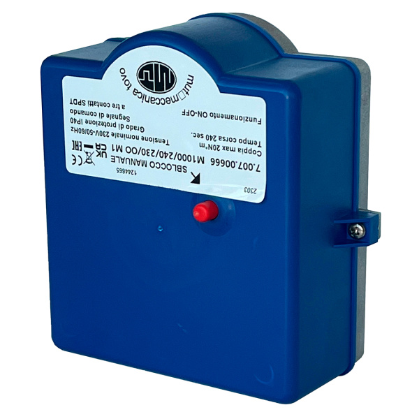 Электропривод поворотный MUT M1000 3 точ. для VDF3, DN65-DN125, 90°/125 сек