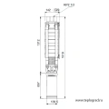 Скважинный насос Grundfos SP 17-17N 3x380 6" 12C01917