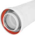 Труба коаксиальная Rommer 80/125 1000 мм конденсационная