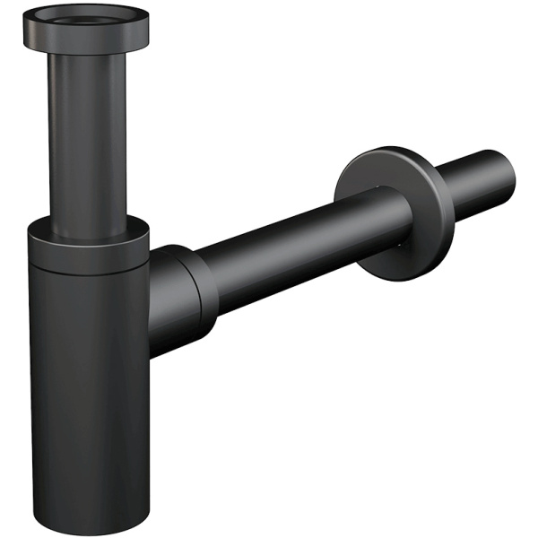 Сифон для раковины AlcaPlast A400BLACK Design черный