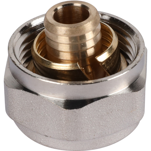 Фитинг компрессионный Rommer для труб PEX 16x2,0x3/4