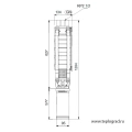 Скважинный насос Grundfos SP 17-6 3x380 4" 12A01906
