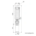 Скважинный насос Grundfos SP 17-45N 3x380 6" 12C41945