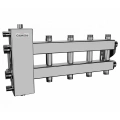 Балансировочный коллектор Gidruss BMSS-100-5DU (до 100 кВт, подкл. котла G 1 1/4, 2+2+1 контура, нерж. сталь)