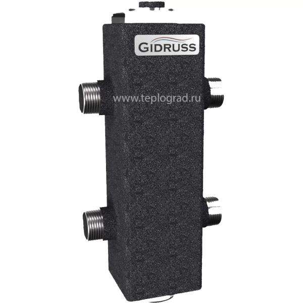 Гидрострелка Gidruss GR-60-25 (до 60 кВт, G 1, сталь)