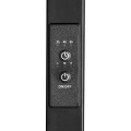 Электрический полотенцесушитель Stout NEOSOUL quadro 500x700 черный матовый