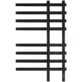 Электрический полотенцесушитель Stout SOUL quadro 500x800 оружейная сталь