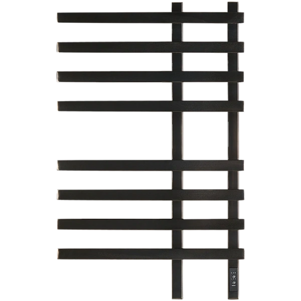 Электрический полотенцесушитель Stout SOUL quadro 500x800 оружейная сталь