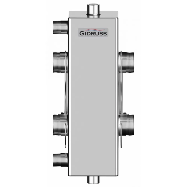 Гидрострелка Gidruss GRSS-100-32 (до 100 кВт, G 1 1/4, нерж. сталь)