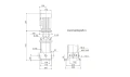 Многоступенчатый вертикальный насос Grundfos CR20-01 A-A-A-V-HQQV 1x220/240 50 HZ - 96500312