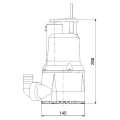 Дренажный насос Grundfos KPC 24/7 210
