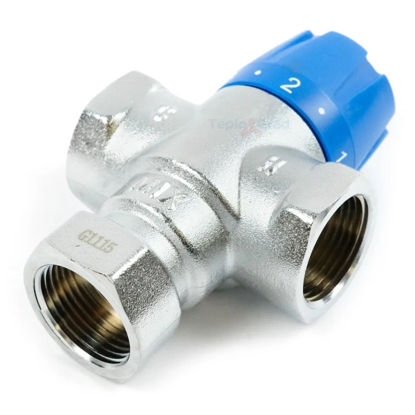 Термостатический смесительный клапан Zeissler TMV811-03 3/4 с антиожоговой функцией