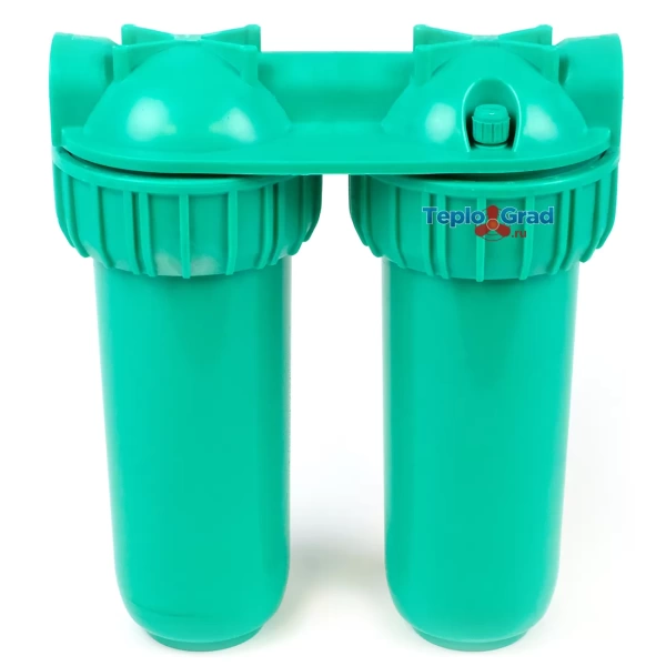 Фильтр для холодной воды Kristal Filter ECO Slim D 10 NT 3/4 сдвоенный