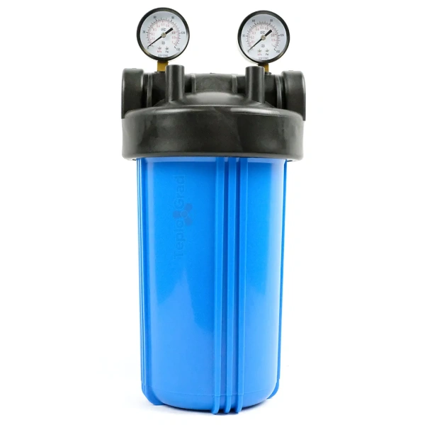 Фильтр для холодной воды Kristal Filter Big Blue 10" с манометрами